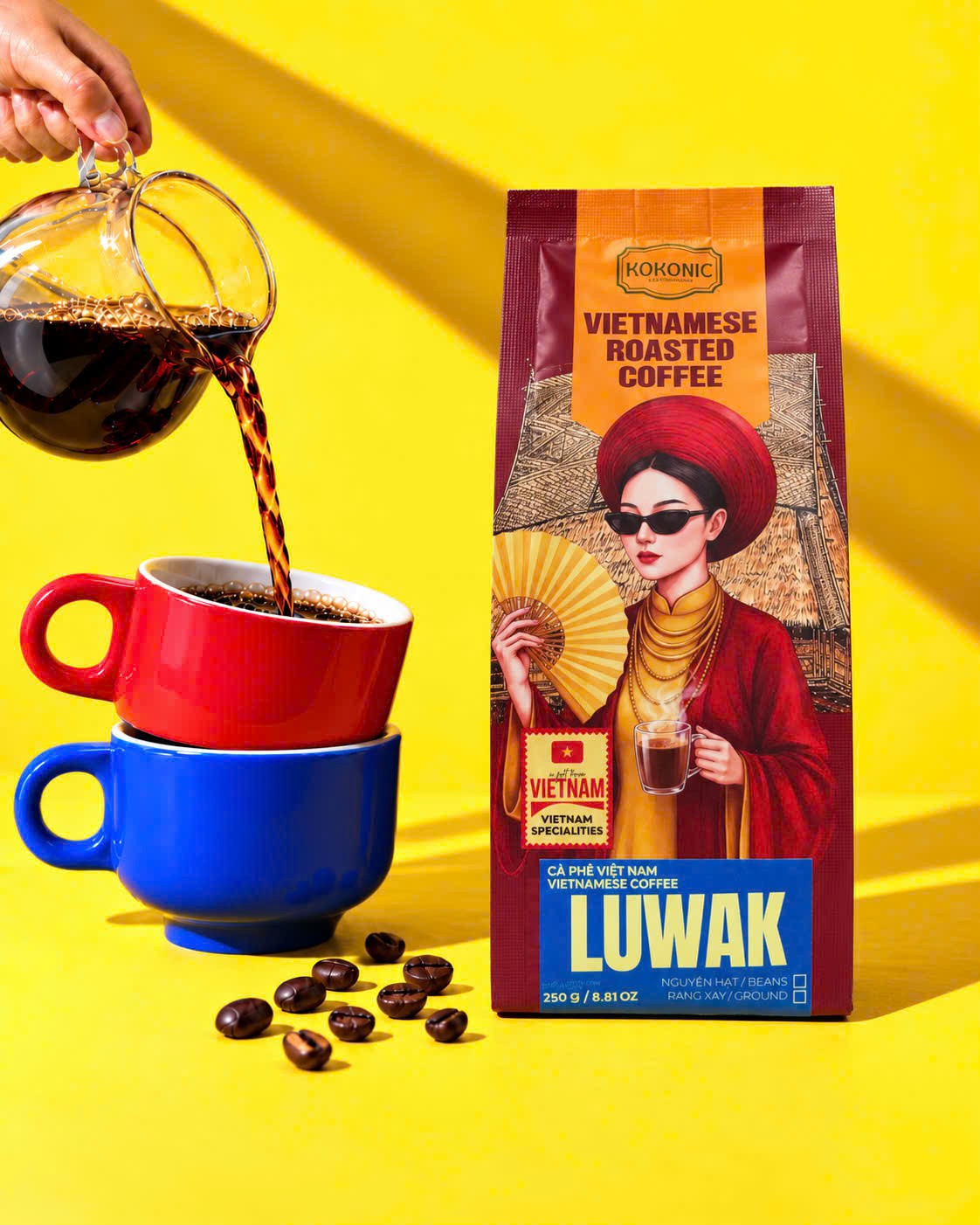 Cà Phê Chồn Luwak Việt Nam 250G