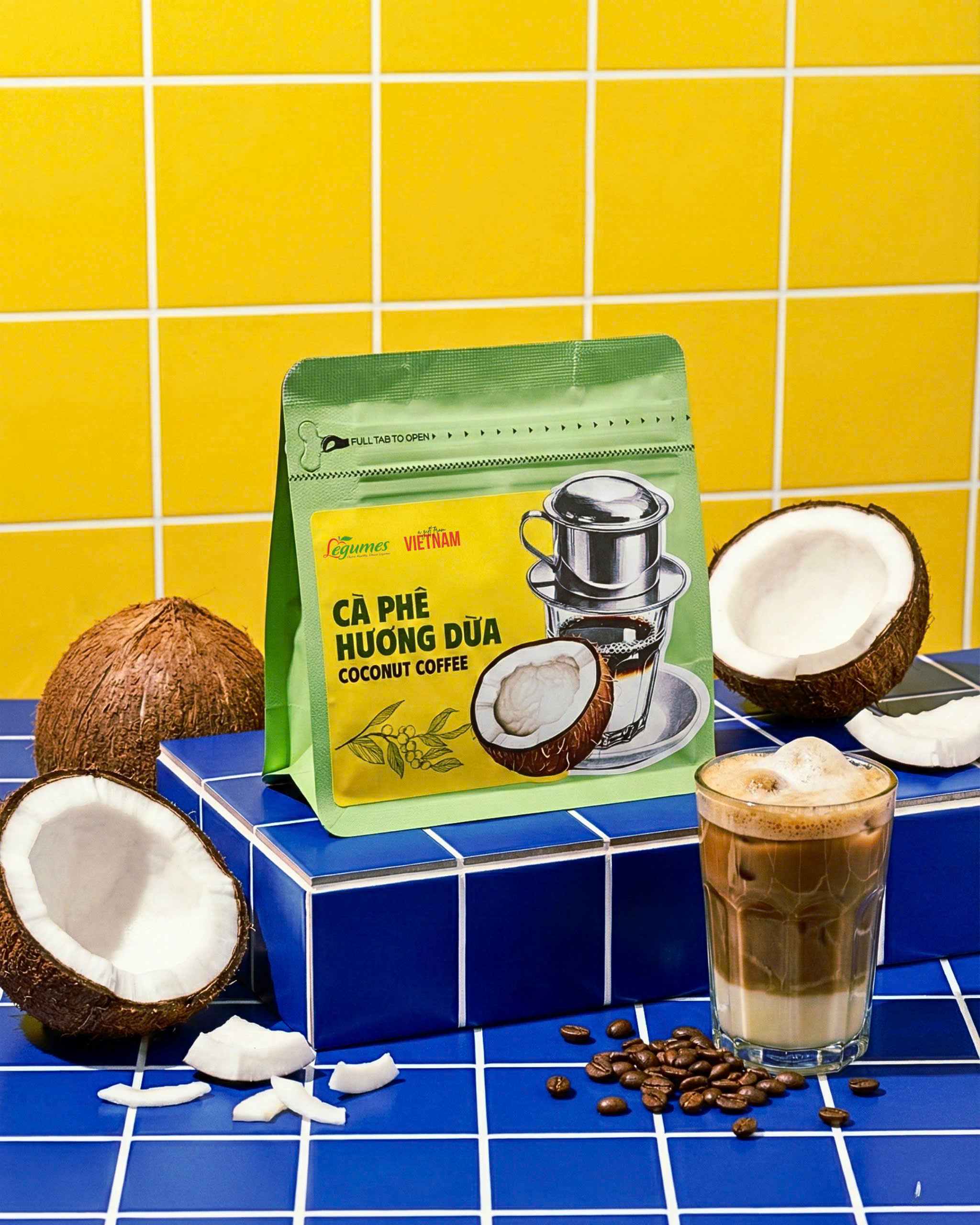 Cà Phê Dừa Việt Nam 200G