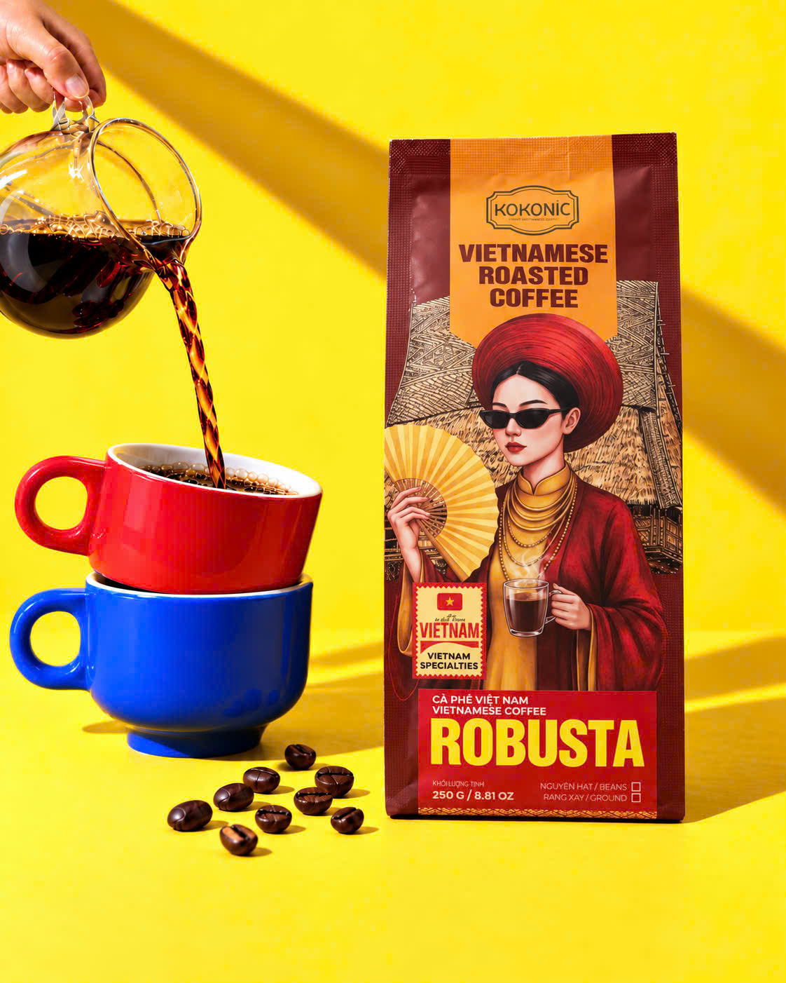 Cà Phê Robusta Việt Nam 250G