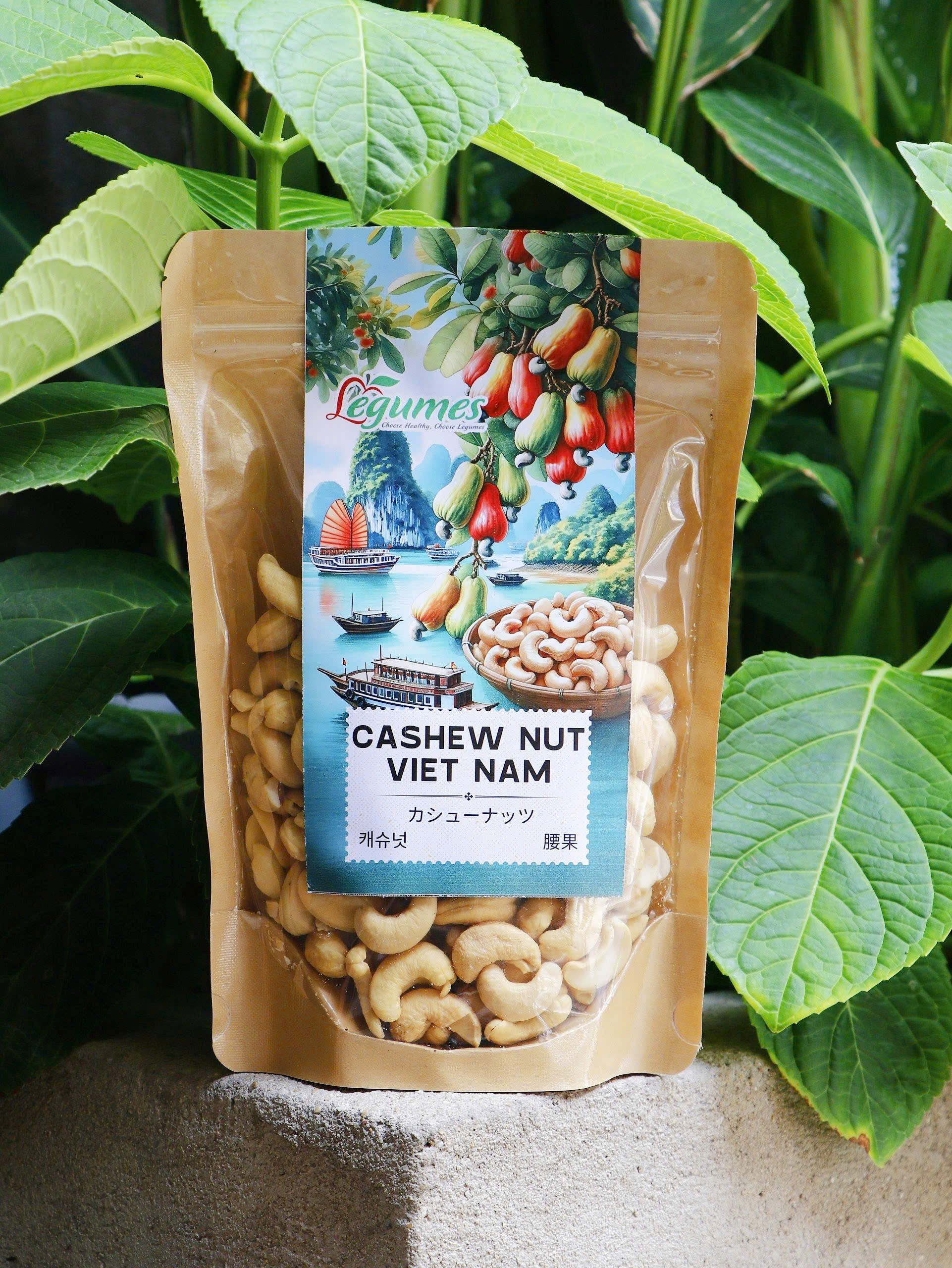 Hạt Điều Rang Muối Không Vỏ Việt Nam 400G