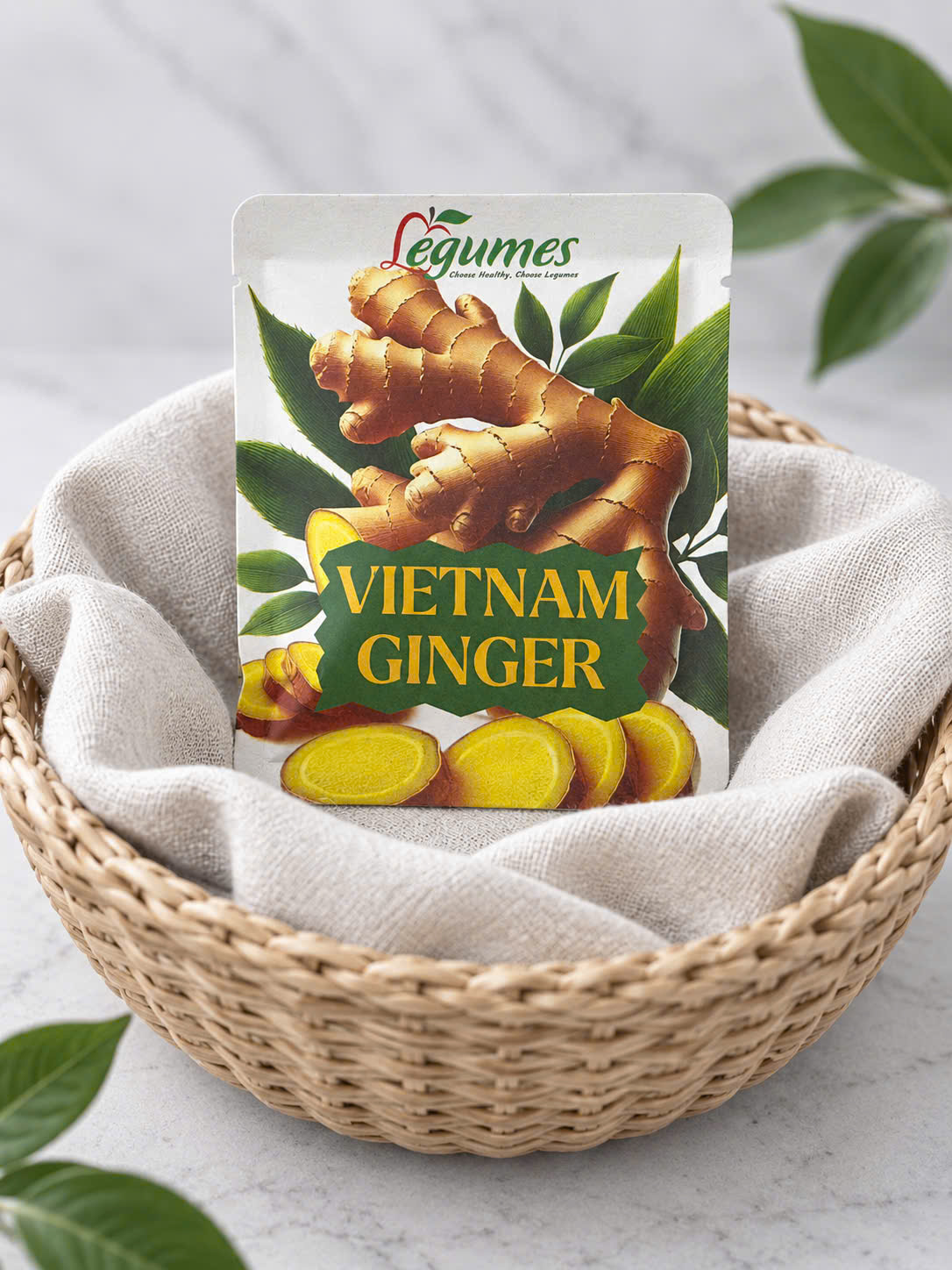 Quà Tặng Gừng Sấy Việt Nam 25G