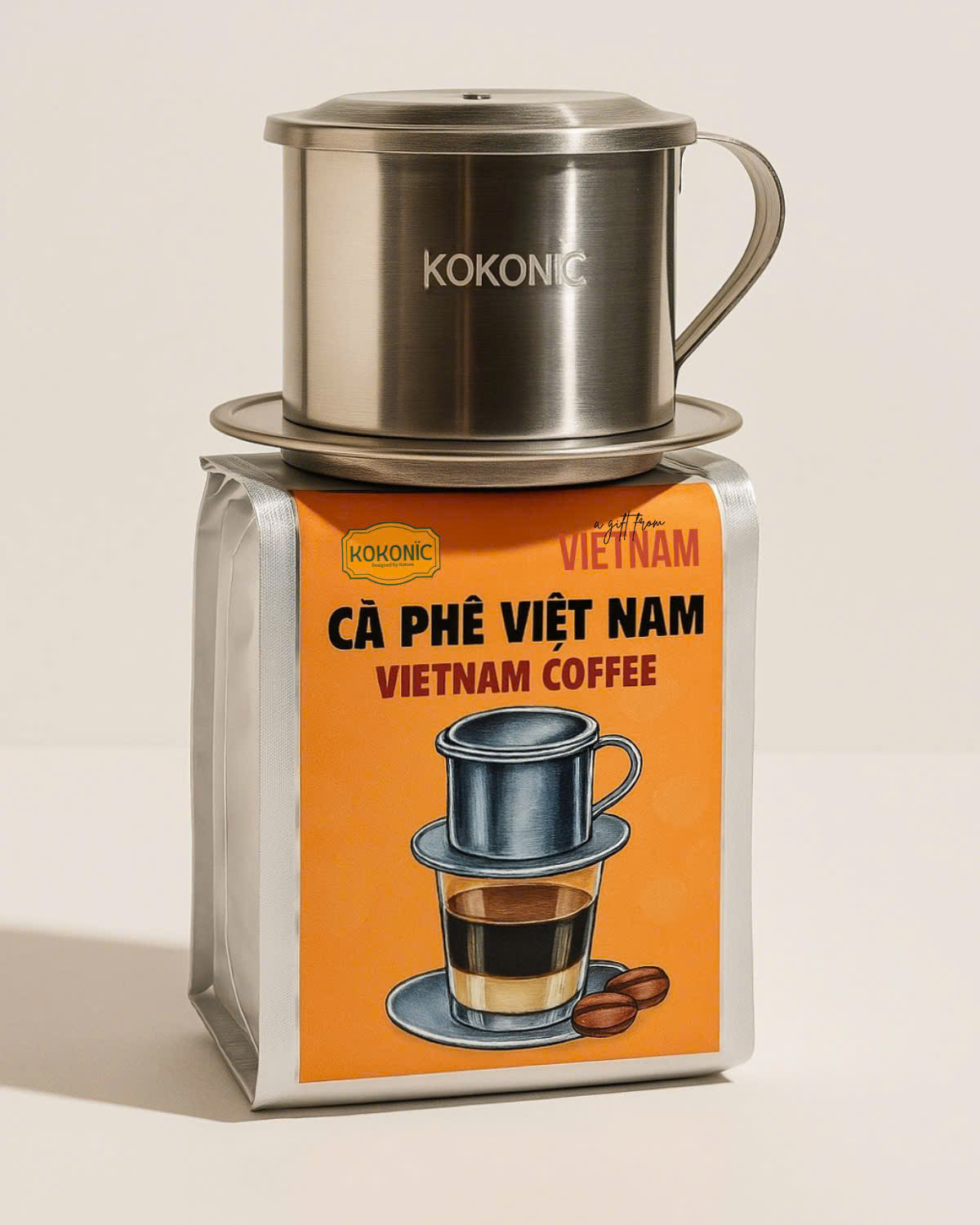 Set Cà Phê Việt Nam Kèm Phin